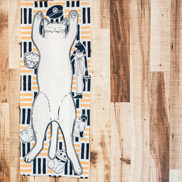 手ぬぐいの全体像を写した写真です