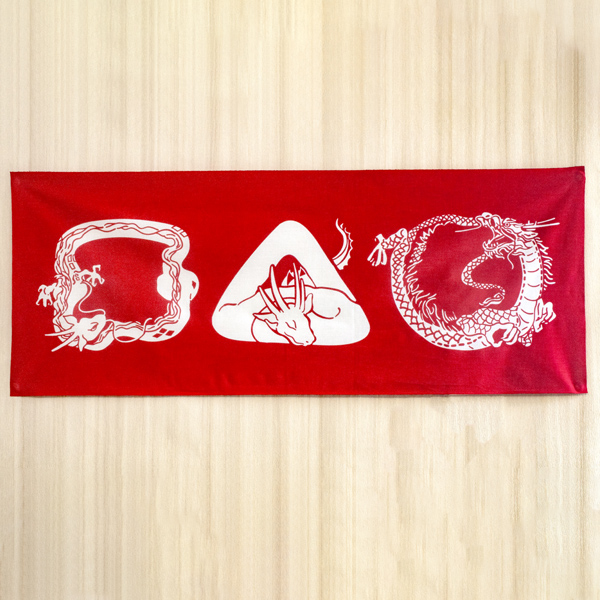 手ぬぐいの全体像を写した写真です