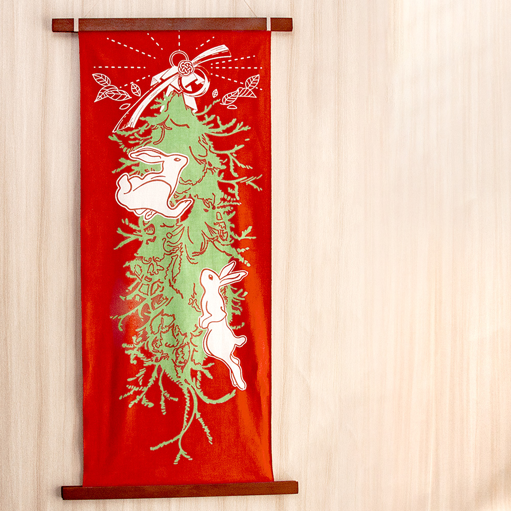 手ぬぐいの全体像を写した写真です